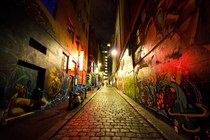 Strolling down Hosier Lane - one of Melbournes best spots for street art By Kurt Stanley Photography  x post rAustraliaPics