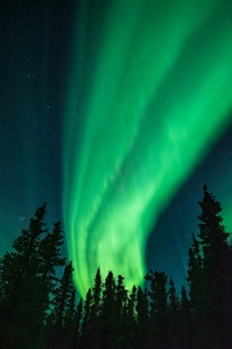 Strong KP  Aurora Night Northern Lights in Chatanika Alaska 