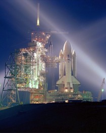 STS- the first shuttle launch on April   