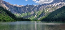 Stunning Views from The Avalanche Lake in Montana 