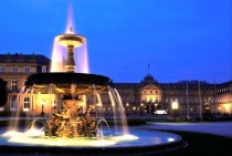 Stuttgart Germany - castle square 