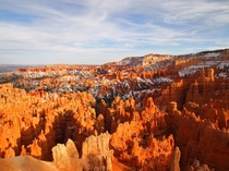 Such an alien landscape at Bryce Canyon National Park Utah OC 