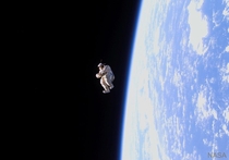 SuitSat- A Spacesuit Floats Free by the ISS Expedition  Crew and NASA