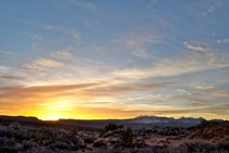 Sunrise at Arches National Park - Utah 