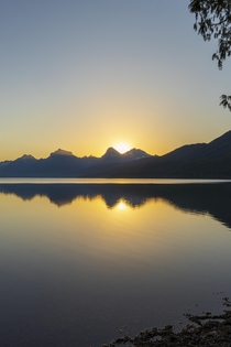 Sunrise at Lake McDonald Glacier National Park 