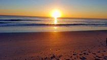 Sunrise at Melbourne Beach Florida 