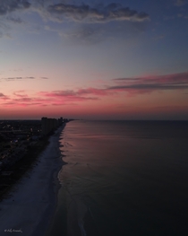 Sunrise at Panama City Beach FL 