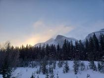 Sunrise at Stephen Yoho national park BC Canada  x
