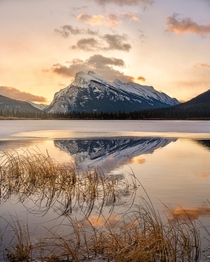 Sunrise at Vermillion Lakes in Banff Alberta  IG coleyyc
