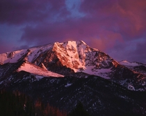 Sunrise at Ypsilon Mountain RMNP 