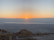 Sunrise from Masada