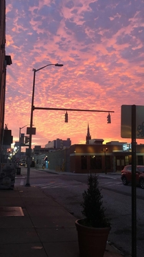 Sunrise in Baltimore MD OC