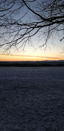 Sunrise in Bavaria Germany 