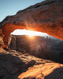 Sunrise in Canyonlands National Park 