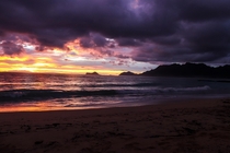 Sunrise in Hawaii 