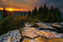 Sunrise in one of our newly protected Wilderness areas in the Allegheny Mountains United States 