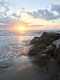 Sunrise in Palm Beach Florida 