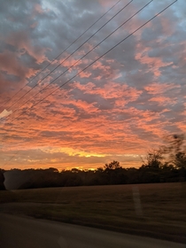 sunrise in Pearland TX