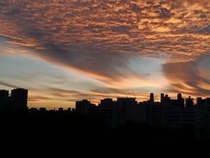 Sunrise in Singapore