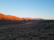 Sunrise in Slick Rock Moab Utah 