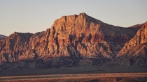 Sunrise in the desert Red Rock state park outside of Las Vegas Nevada 