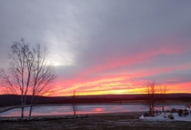 Sunrise in the Finger lakes by Lisa Doty Not hi-res but oh so beautiful And from my home town of Naples NY 