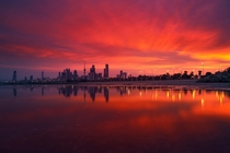 Sunrise  Kuwait City Kuwait  Photographed by Mohammed ALSULTAN 