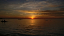 Sunset at Ampana Indonesia 