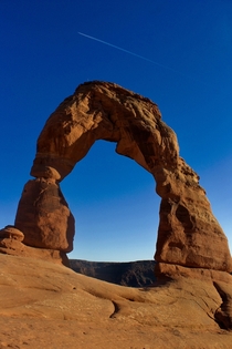 Sunset at Delicate Arch in Arches NP x OC