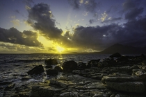 Sunset at Elgol Beach Isle of Skye Scotland 