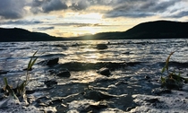 Sunset at Loch Ness Scotland 