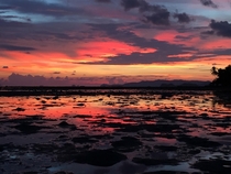 Sunset at San Vicente Palawan Philippines 