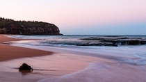 Sunset at Turimetta Beach Sydney 