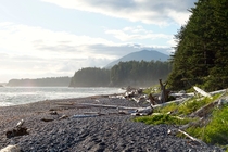 Sunset Beach - Nootka Island BC Canada We had this place all to ourselves  OC