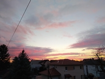 Sunset from my window