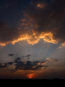 Sunset  Hyderabad India