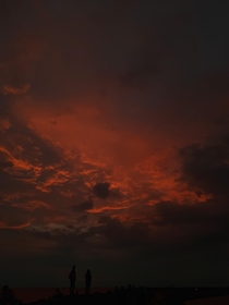 Sunset in Calicut BeachIndia