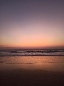 Sunset in Goa India 
