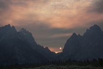 Sunset in Grand Tetons National Park by Arman Werth 
