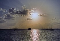 Sunset in Key Largo Florida 