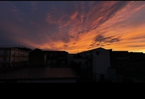 Sunset in NaplesItaly