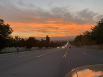 Sunset in Salt Lake City OC