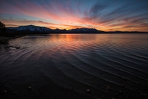 Sunset in South Lake Tahoe CA - 
