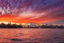 Sunset in Sydney Australia 