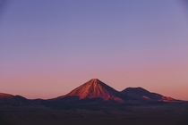 Sunset in the Andes San Pedro de Atacama Chile 