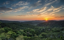 Sunset in the Texas Hill Country  Curtis Simmons