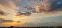 Sunset over Bangalore OC