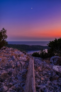 Sunset over the Adriatic - Croatia September  