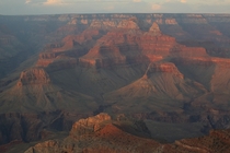Sunset over the Grand Canyon 