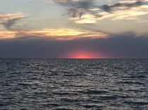 Sunset over the Gulf of Mexico Venice Florida